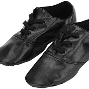 Jazz Dance Shoes, Jazz Ballet Leather Slip On